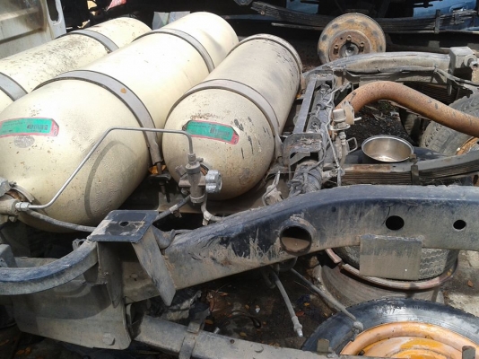 แชสซี ช่วงล่าง TATA XENON NGV ปี 2012  มีทะเบียนพร้อมชุดโอนดรรมสิทธ์