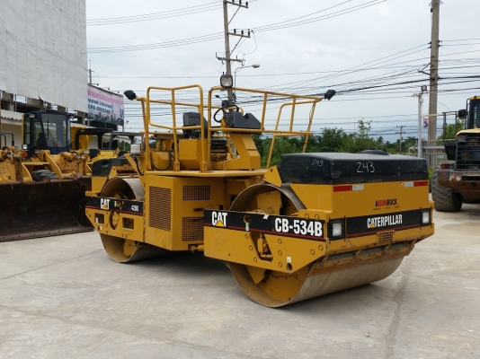 มาใหม่ รถบดอัดสั่นสะเทือน 10 ตัน CATERPILLAR CB-534B นำเข้าจาก USA แท้ 100\% สภาพสวย ไม่เคยใช้งานในไทย