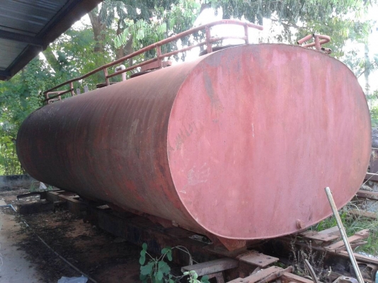 ถังน้ำ 8,000 ลิตร ใส่ 6 ล้อ แชสชี 72 เช็นต์ ยาว 4.10 เมตร  ราคา  48,000  บาท