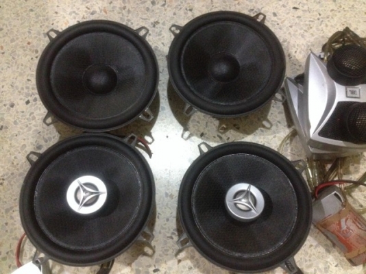 ลำโพง5นิ้วเเยกชิ้น JBL เเท้ยกเซ็ทตามรูปของเก่าญี่ปุ่นเเท้สภาพดีของครบ