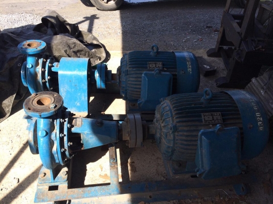 ขายมอเตอร์ 50 hp ติดปั๊มแรงดัน 2900 รอบ