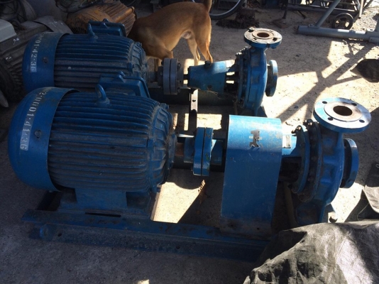 ขายมอเตอร์ 50 hp ติดปั๊มแรงดัน 2900 รอบ