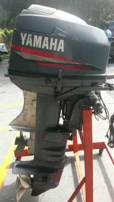 ขาย เครื่องเรือ YAMAHA 25 CV หาง 21 นำเข้าจากญี่ปุ่นสภาพพร้อมใช้ ราคา 38,000