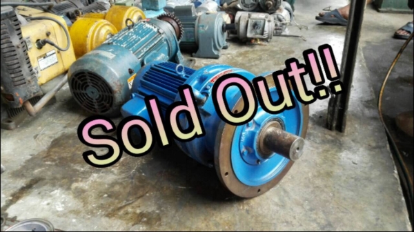 ==========Sold Out!!========== มอเตอร์เกียร์ Sumitomo Cyclo Drive 7.5 HP. ไฟ 380 V. อัตราทด 1:29 แบบหน้าแปลน ของใหม่ไม่เคยใช้งาน โทร 089-2499-123 นครปฐม