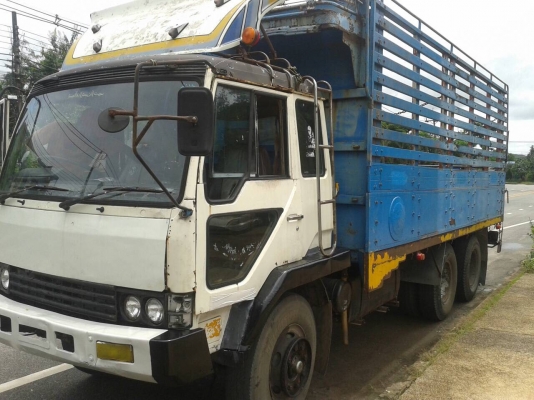 รถสิบล้อมิตซู ไอ้หลงเพลาเดียว 160 แรงม้า พร้อมใช้งาน  เล่มติดมือ  ม79  เรียบร้อย