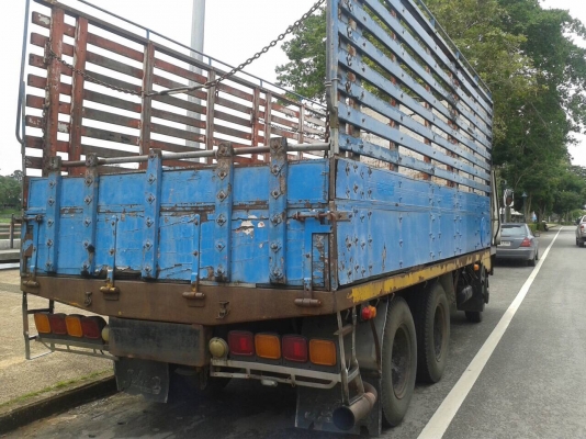 รถสิบล้อมิตซู ไอ้หลงเพลาเดียว 160 แรงม้า พร้อมใช้งาน  เล่มติดมือ  ม79  เรียบร้อย