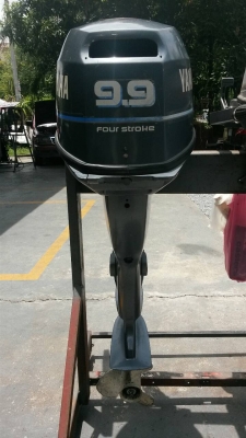 ขาย เครื่องเรือYAMAHA 9.9 แรง 4 จังหวะ หาง 21 สตาร์ท 2 ระบบ สภาพสวยพร้อมใช้ นำเข้าจากญี่ปุ่น 38,000