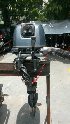 ขาย เครื่องเรือYAMAHA 9.9 แรง 4 จังหวะ หาง 21 สตาร์ท 2 ระบบ สภาพสวยพร้อมใช้ นำเข้าจากญี่ปุ่น 38,000