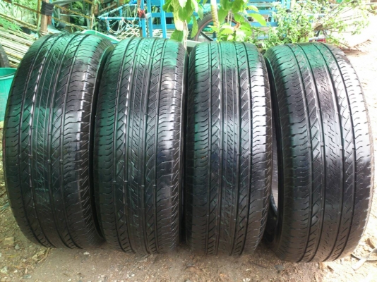ขานยาง Bridgestone Ecopla 245/65R17 ยางสัปดาห์ที่11ปี14 ดอกยางหนาสดเท่ากันไม่มีปะ สวยๆ จำนวน 1 ชุด ขานยาง Bridgestone Ecopla 245/65R17 ยางสัปดาห์ที่11ปี14 ดอกยางหนาสดเท่ากันไม่มีปะ สวยๆ จำนวน 1 ชุด