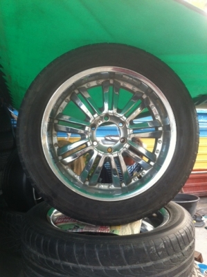 ล้อ vip ขอบ 22 พร้อมยางปี 11 ล้อ vip ขอบ 22 พร้อมยางปี 11