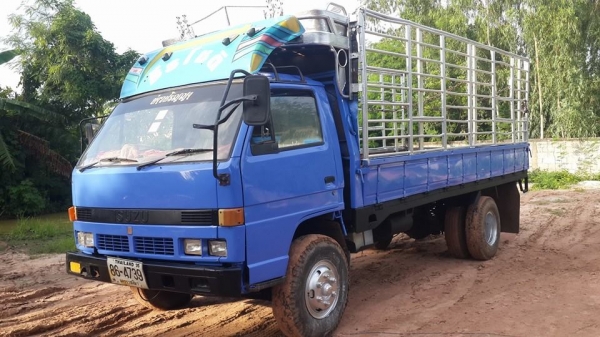 ขาย6ล้อ 115อีซูซุ NPR115Fหน้า หลังยาว5เมตร แชชซีสวย พ.เพาเวอร์ เอกสารเล่มทะเบียน พร้อมโอน แชชซีสวย ภายในครบ สภาพพร้อมวิ่งงาน พื้นเหล็ก