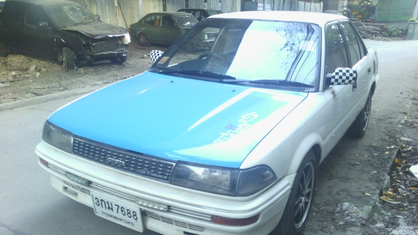 Toyota ปี91โดเรมอน เครื่อง4Aออโตใช้Lpg/น้ำมัน38000