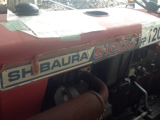 รถไถshibaura s1000 สภาพดีพร้อมใช้เก่าญี่ปุ่น 2เพลาขับสี่ล้อ