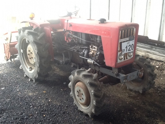 รถไถshibaura s1000 สภาพดีพร้อมใช้เก่าญี่ปุ่น 2เพลาขับสี่ล้อ