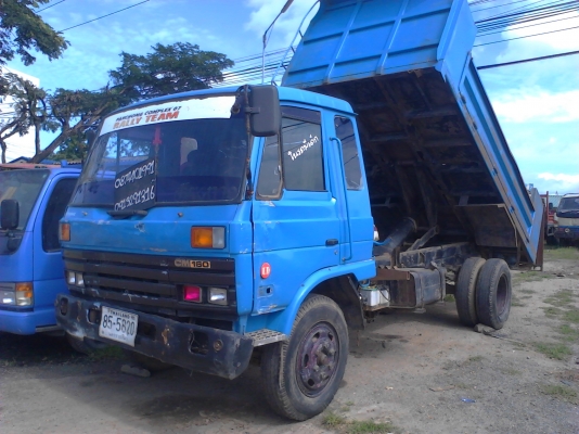 ขายรถดั๊มพ์นีสสันยูดี 160แรงม้ายาง8.25~20กระบะยาว5เมตรรถพร้อมใช้ไม่แพง
