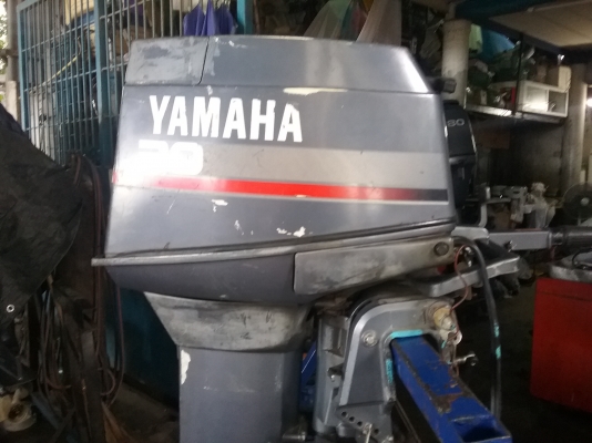 เครื่องเรือ yamaha 30hp สามสูบเก่าญี่ปุ่น