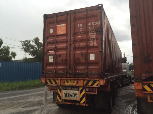 ขายตู้คอนเทนเนอร์40ฟุต ราคาลูกละ 60,000 บาท