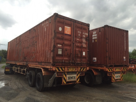 ขายตู้คอนเทนเนอร์40ฟุต ราคาลูกละ 60,000 บาท