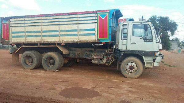 ขาย สิบล้อ ดั้ม 2 เพลา hino ปี45