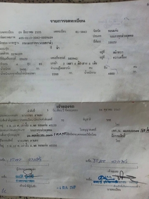 ขายดั้ม3คิว เครื่อง85แรง เครื่องดี แคชซีสวย สภาพพร้อมใช้งาน เอกสารพร้อมโอน  สนใจโทร 090-8588220คุณนะ 093-3258446คุณบิว ID:narong498 หรือเข้าดูสินค้าอื่นๆได้ที่ www.truck.in.th/498 หรือเพจFacebook ณรงค์ ซื้อขายรถมือสอง (เว็บไซต์ส่วนตัว) หรือFacebook ตลาดรถ