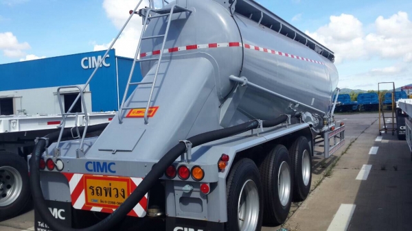 รถเทรลเลอร์ bulk cement 3 ใหม่ เพลายก 32 cu.m ราคา 990,000 ติดต่อคุณนริศ 081-7335156