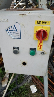 ************** ขายแล้วครับ!! ************ถังไซโรผสมอาหาร Made in Italy พร้อมมอเตอร์ 7.5 HP. โทร 089-2499-123 นครปฐม