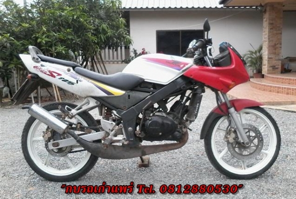 ขาย LS125 เอกสารพร้อมโอนภาษีขาดปีเดียวเครื่องเดิมพอใช้เหมาะเอาไปบิ้วใหม่ ขาย 8500 บาท