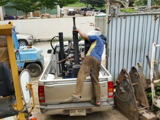 ขณะนี้ tractor-backhoe ได้ส่งเครื่องถอดยาง ขึ้นรถเรียบร้อยแล้ว คาดว่าถึงโคราชแล้วครับ ขณะนี้ tractor-backhoe ได้ส่งเครื่องถอดยาง ขึ้นรถเรียบร้อยแล้ว คาดว่าถึงโคราชแล้วครับ