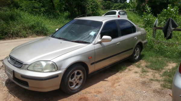 honda civic ปี 98  ออโต้ ติดแก้ส lpg ลงเล่มแล้ว