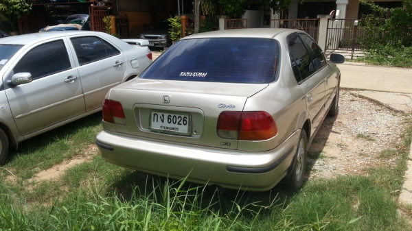 honda civic ปี 98  ออโต้ ติดแก้ส lpg ลงเล่มแล้ว