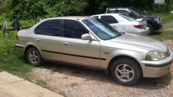 honda civic ปี 98  ออโต้ ติดแก้ส lpg ลงเล่มแล้ว