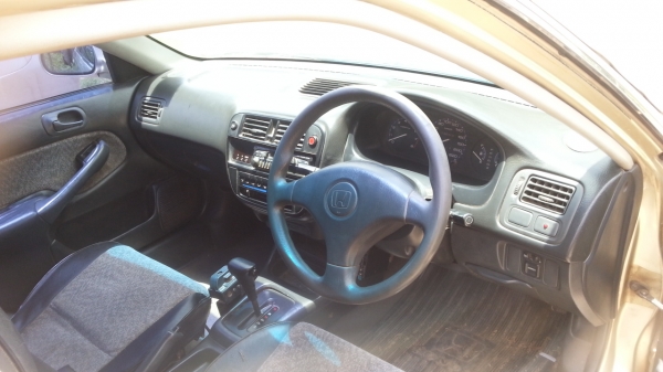 honda civic ปี 98  ออโต้ ติดแก้ส lpg ลงเล่มแล้ว