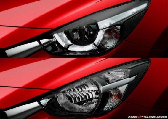 ไฟหน้า Mazda 2 Led 2015