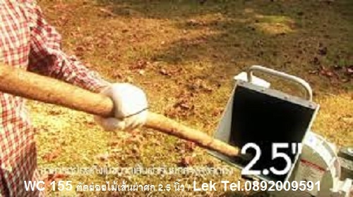 เครื่องย่อยกิ่งไม้ใบไม้ บ้านหมอเล็ก รุ่น WC 155