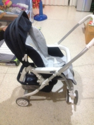 รถเข็นเด็ก APRICA คันใหญ่ใช้งานได้ยันโตของเก่าญี่ปุ่นเเท้สภาพสวย