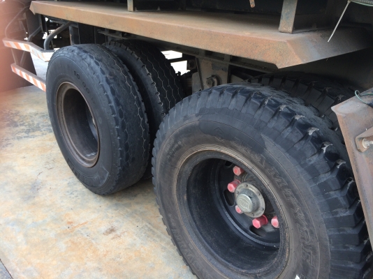 ขายลูกพ่วงดั้มสามมิตร 3เพลาแท้ ปี51 สภาพสวยพร้อมใช้