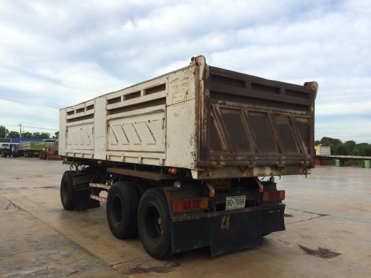 ขายลูกพ่วงดั้มสามมิตร 3เพลาแท้ ปี51 สภาพสวยพร้อมใช้