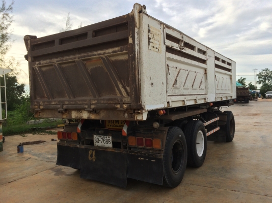 ขายลูกพ่วงดั้มสามมิตร 3เพลาแท้ ปี51 สภาพสวยพร้อมใช้