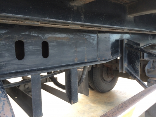 ขายลูกพ่วงดั้มสามมิตร 3เพลาแท้ ปี51 สภาพสวยพร้อมใช้