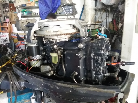 เครื่องเรือ yamaha 40cv เก่าญี่ปุ่น