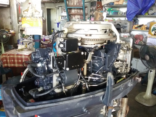เครื่องเรือ yamaha 40cv เก่าญี่ปุ่น