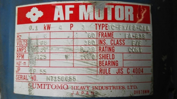 ===== Sold Out!! ===== มอเตอร์เกียร์ Sumitomo Cyclo Drive 1/4 HP. แบบหน้าแปลน อัตราทด 1:8 เป็นของใหม่ ไม่เคยใช้งาน โทร 089-2499-123 นครปฐม