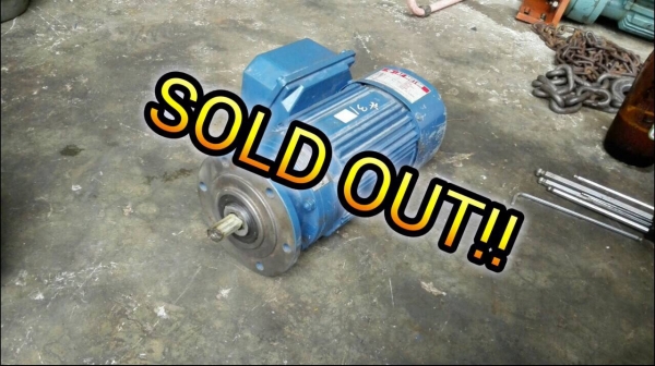 ===== Sold Out!! ===== มอเตอร์เกียร์ Sumitomo Cyclo Drive 1/4 HP. แบบหน้าแปลน อัตราทด 1:8 เป็นของใหม่ ไม่เคยใช้งาน โทร 089-2499-123 นครปฐม