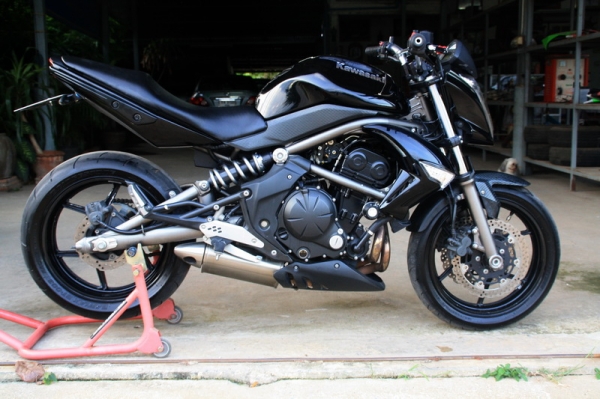 ขาย KAWASAKI ER6N 650cc ปี2009 ทะเบียนพร้อมโอน 118000