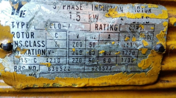 Sale>> มอเตอร์เกียร์ GTR. Made in Japan 2 HP. ไฟ 380V. อัตราทด 1:165 ทดหนักๆวิ่งเงียบ มี 2 ตัว