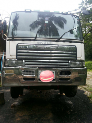 ขายรถบรรทุก 10 ล้อเทรลเลอร์ HINO เปอร์เฟีย เครื่อง V8 390 แรงม้า 2 เพลา ราคา 1050000