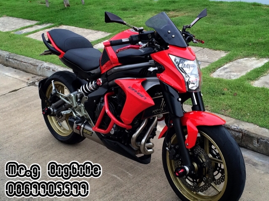 Red Fire Er6n ABS แต่งเต็ม สีสวยกริ้ป ทะเบียนมงคล 9xx9 สภาพนางฟ้า ราคา 179000 บาท(เงินสดลดได้ครับ)