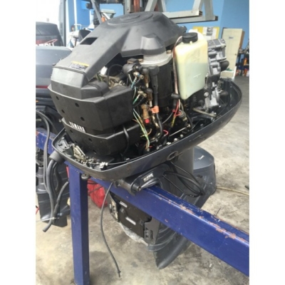 ขายเครื่องยนต์เรือมือสอง Yamaha 140แรงม้า 2จังหวะ 4สูบ จากประเทศญี่ปุ่น