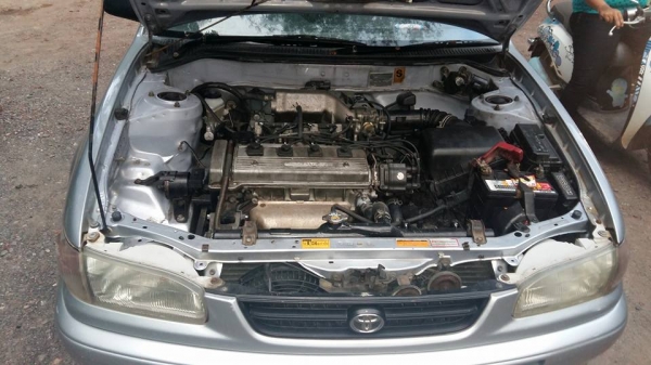 ขายโคโลน่าปี97/1.5ไฟฟ้าเพาเวอร์เครื่องดีเกียร์ธรรมดารถขี่ดีหม้อน้ำเปลืยนมาใหม่