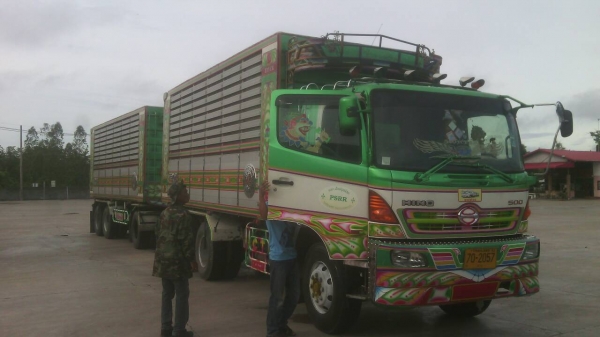 ขายรถบรรทุก 22 ล้อพ่วงแม่ลูกดัมพ์มิเนียมคอกเกษตร HINO MEGA 344 แรงม้าปี 2554 ลูกพ่วงอู่ ซีทีทรัค 3 เพลา ราคา 2650000